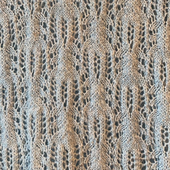 Preswick & Moore PM Crochet Sweater w/Sparkle - Picture 6 of 9